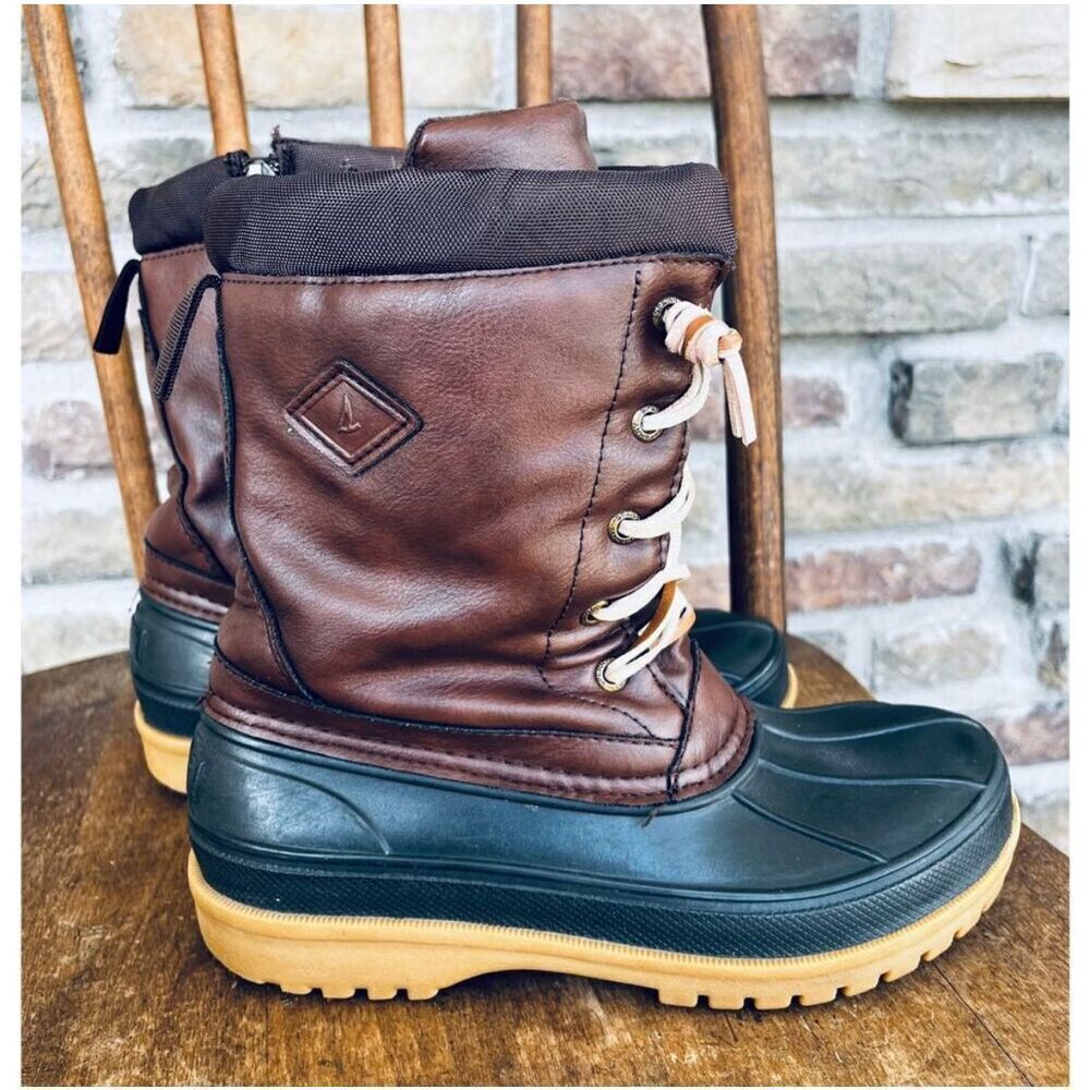 Sperry duck boots waterproof size 2
